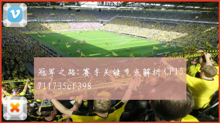 冠军之路:赛季关键节点解析 CP15711735cf398